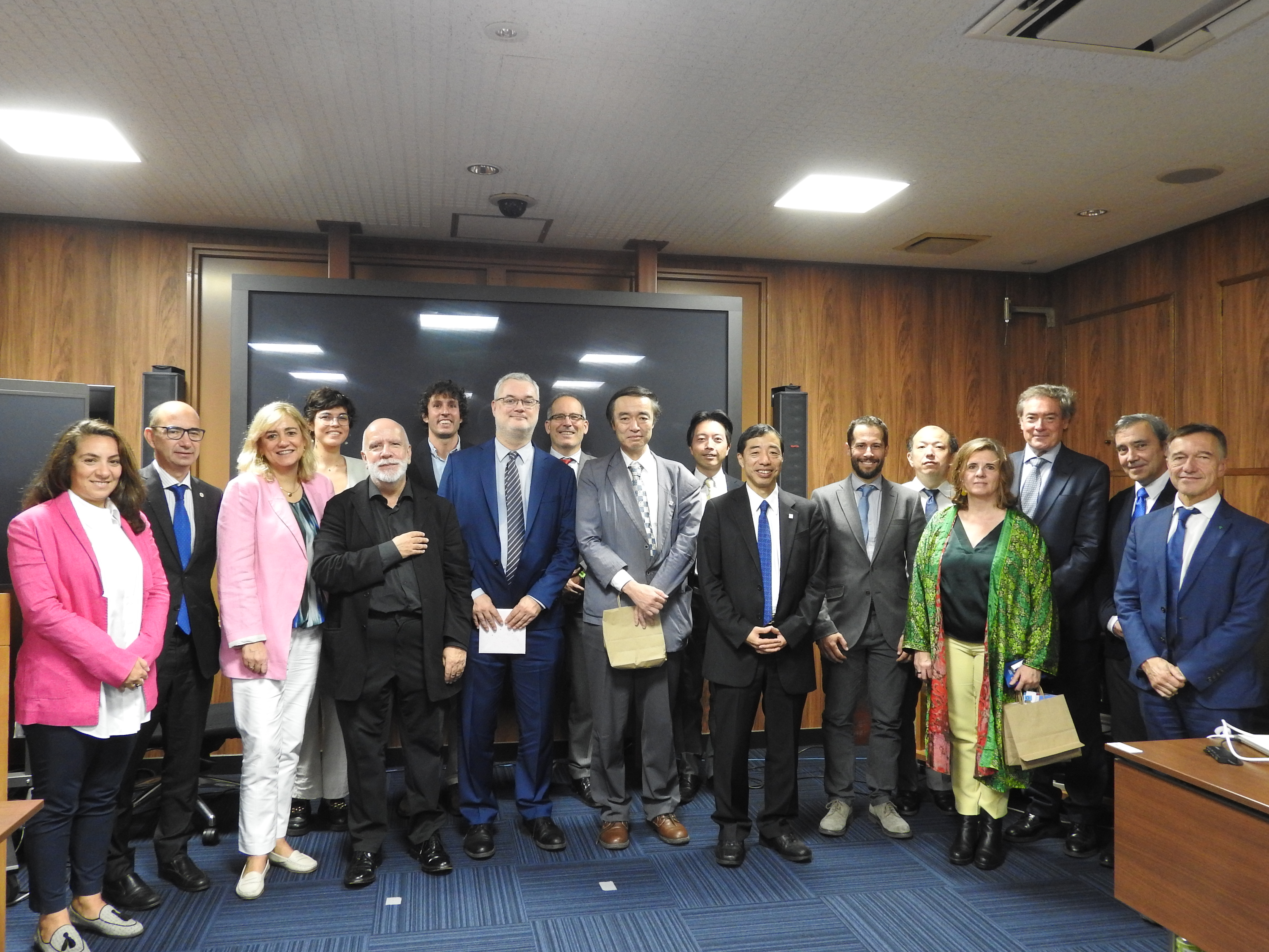 Delegation from Universidad Politcnica de Madrid visits Tokyo Tech