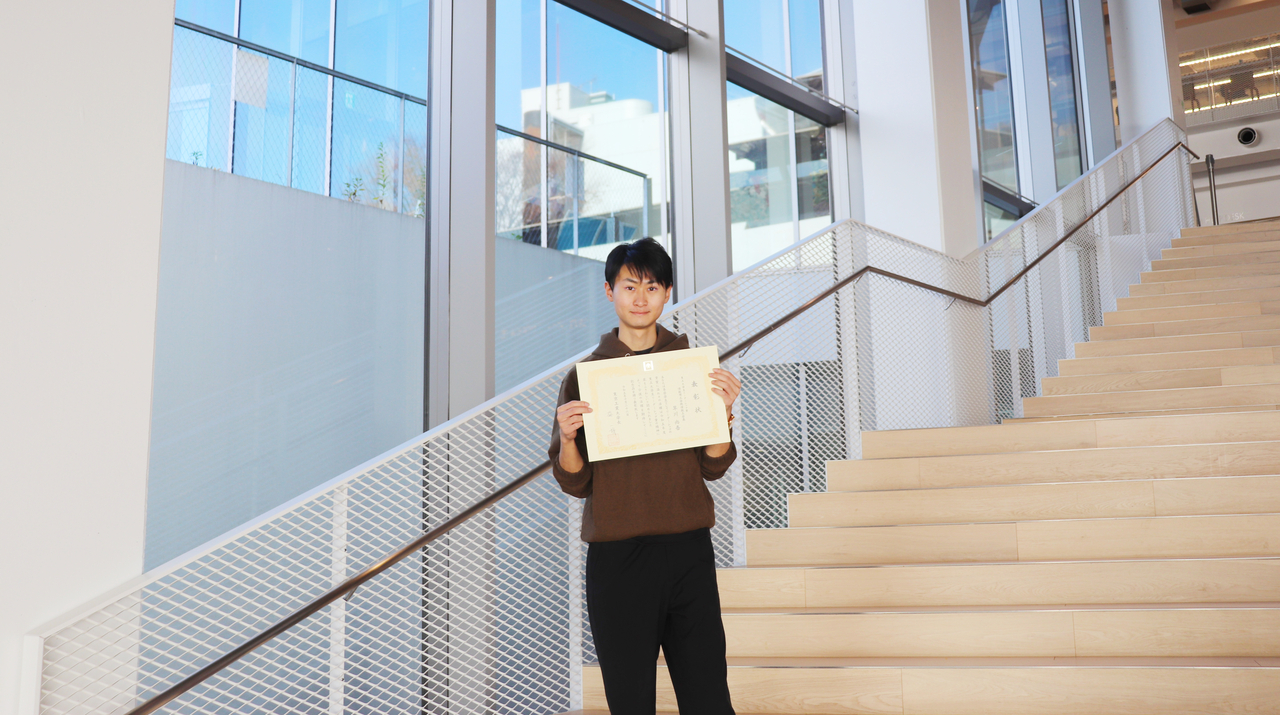 2023 Tokyo Tech Award for Student Leadership winner Hayakawa