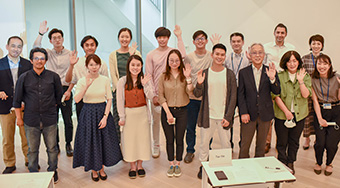 Student Ambassadors with Tokyo Tech staff