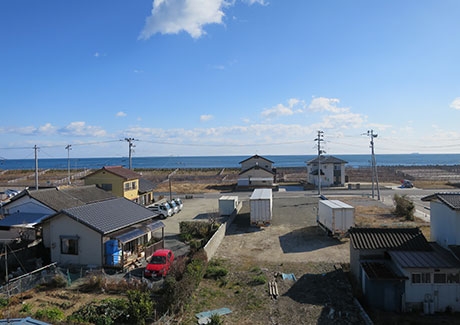 Hisanohama, an area badly damaged by the 2011 quake and tsunami