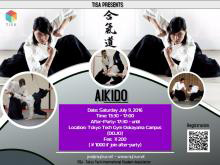 TISA Aikido event poster