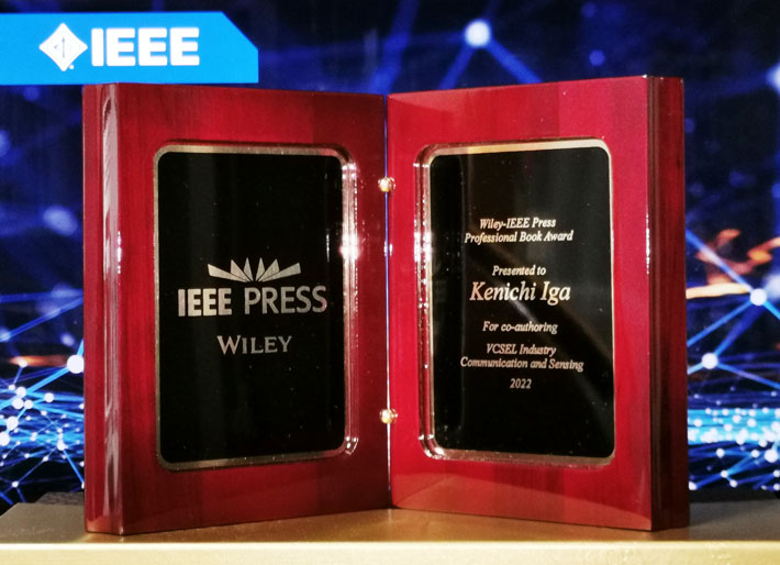 2022 Wiley-IEEE Press Professional Book Award ӛJ